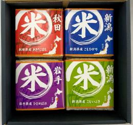 初代田蔵　特別厳選 本格食べくらべお米ギフトセットの商品画像
