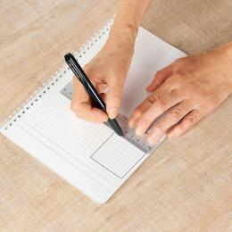 アルミ定規 15cmの商品画像