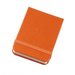 ハードカバーメモA7オレンジの商品画像