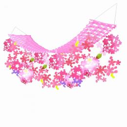 [店舗装飾品] 春風そよぐ桜満開プリーツハンガーの商品画像
