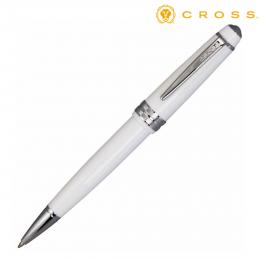 CROSS クロス ギフト包装 レーザー名入れ対応・ベイリー　ライト　NAT0742-2　ホワイト　ボールペンの商品画像