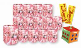 出た目で桜ペーパープレゼント30人用の商品画像