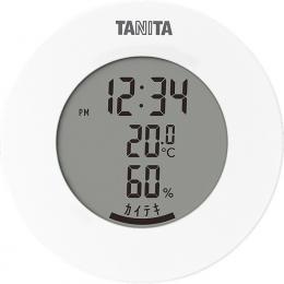 タニタ デジタル温湿度計1台(ホワイト)の商品画像