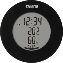 タニタ デジタル温湿度計1台(ブラック)の商品画像