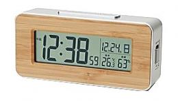 竹の電波時計の商品画像