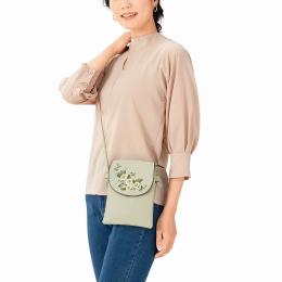 リカーモ/花刺繍ショルダーバッグの商品画像