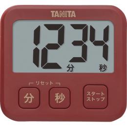 タニタ 薄型タイマー　レッドの商品画像