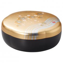 金銀箔工芸 華かすみ 菓子器(福梅型)の商品画像