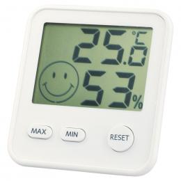 エンペックス おうちルームデジタル温湿度計　ホワイトの商品画像
