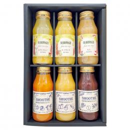 果樹物語 国産果汁のドリンク&スムージー6本セットの商品画像