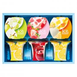 ひととえ 凍らせて食べるアイスデザート~国産フルーツ入り~の商品画像