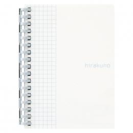 LIHIT LAB. hirakuno ツイストノート(A6)　ホワイトの商品画像