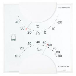 エンペックス エルム温・湿度計の商品画像