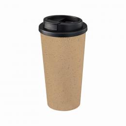 ダブルウォールタンブラー550ml(コーヒー配合タイプ)　ベージュの商品画像