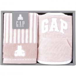 ベビー GAP　ウォッシュタオル&スタイ　ピンクの商品画像