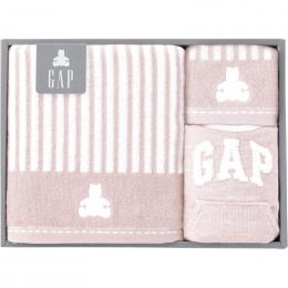 ベビー GAP　ミニバスタオル&ウォッシュタオル&スタイ　ピンクの商品画像