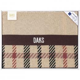 DAKS　NEWロゴハウスチェック　ケット　ブラウンの商品画像