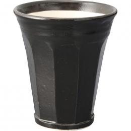 信楽焼　泡うまビアカップ　ブラックの商品画像