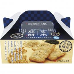 金澤兼六製菓　黒胡麻入り玄米煎餅BOXの商品画像