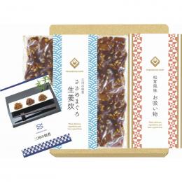三河の佃煮(ささめまぐろ生姜炊)&永谷園松茸風味お吸い物セットの商品画像