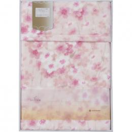 西川　桜　ニューマイヤー毛布　ピンクの商品画像