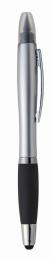 3WAYタッチボールペン1本(シルバー)の商品画像