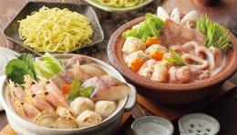 鶏白湯鍋&海鮮ちゃんこ鍋 食べ比べセットの商品画像