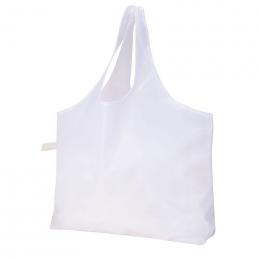 リライブ 100%再生PET ビッグエコバッグ ホワイトの商品画像