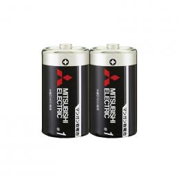三菱単1形 マンガン(黒)乾電池2P　※個人宅配送不可の商品画像