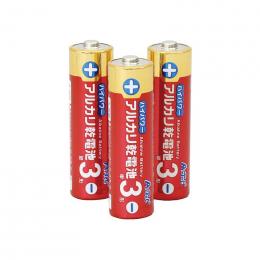 ハイパワーアルカリ乾電池単3形(3本組)　※個人宅配送不可の商品画像