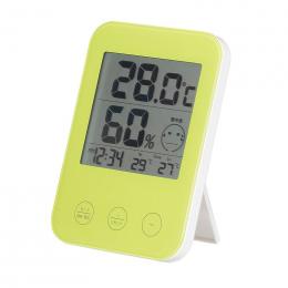 熱中症・インフルエンザ警報付きデジタル温湿度計　※個人宅配送不可の商品画像