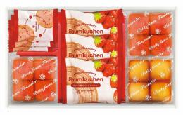 あまおう苺バウムクーヘン&プチフィナンシェ ギフトボックス  FAO-25R　熨斗+包装+手提げ袋込み　※納期:受注後約1週間の商品画像