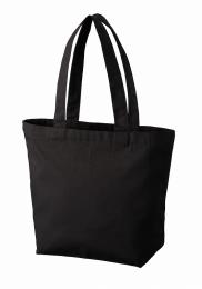 キャンバスベーシックファスナートート(M) ナイトブラックの商品画像