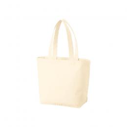 キャンバスベーシックファスナートート(M) ナチュラルの商品画像