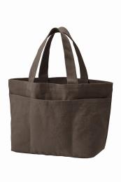 ライトウォッシュキャンバスツールトート(M) チャコールブラックの商品画像