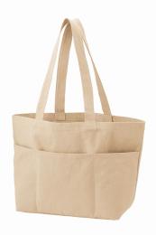 ライトウォッシュキャンバスツールトート(L) ベージュの商品画像