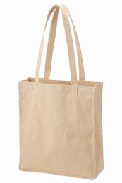 ライトウォッシュキャンバススクエアトート ベージュの商品画像