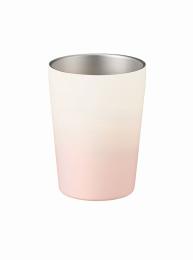 [名入れ対応] グラデーションサーモタンブラー 330ml ピンク ※別途見積の商品画像