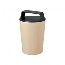 ハンドルサーモステンレスタンブラー320ml ベージュの商品画像