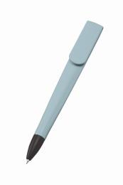 ラペルボールペン(再生ABS) スモークブルーの商品画像