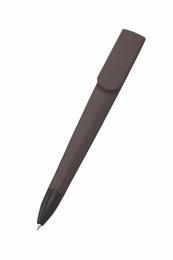 ラペルボールペン(再生ABS) チャコールブラックの商品画像