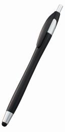 デュアルライトタッチペン(再生ABS) ブラックの商品画像