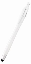 デュアルライトタッチペン(再生ABS) ホワイトの商品画像