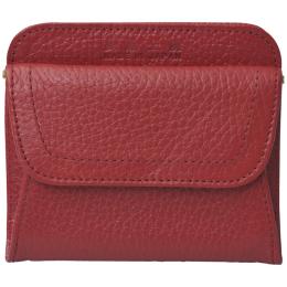 良品工房　日本製牛革小銭入れ　赤の商品画像