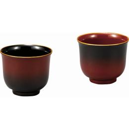 ぼかし塗 ぐい呑ペアの商品画像