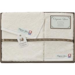 オーガニックリュクス　オーガニックコットン使用 今治産フェイスタオル&ウォッシュタオルの商品画像