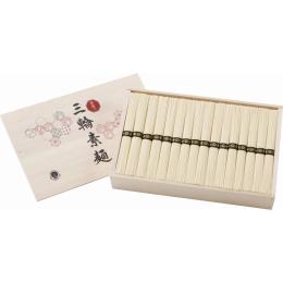 手延べ三輪素麺(レシピ集付)の商品画像