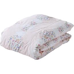 ミントン　羽毛肌掛けふとん　ピンクの商品画像