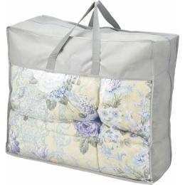 花浪漫　羽根ふとんバッグ入り　ブルーの商品画像