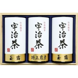 宇治茶詰合せ(伝承銘茶)木箱入の商品画像